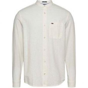 Tommy Jeans Camisa XL Blanco Roto – Sustentable y Estilo