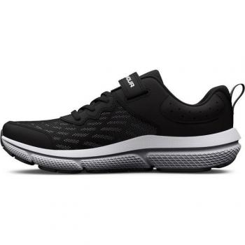 Under Armour Assert 10 AC Kinder Laufschuhe Schwarz/Weiß
