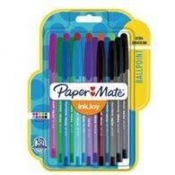 Penna a sfera Paper Mate Inkjoy 100, colori assortiti