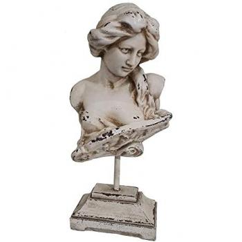 Busto Beige de Resina
