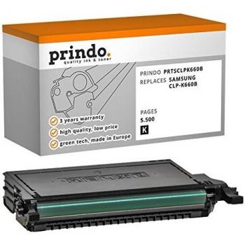 Toner Prindo PRTSCLPK660B per Samsung CLP-K660B