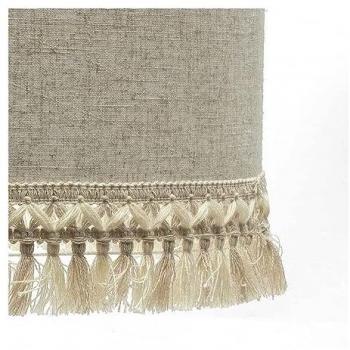 Lámpara sobremesa metal serie vera 1xE27 62x30x30 cm cuero/beige