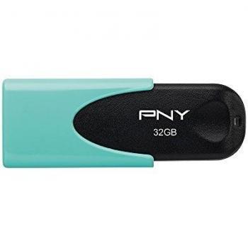 PNY Attaché 4 Pastel 32GB USB2 Vattenfärgad