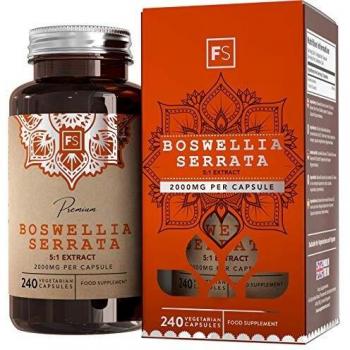 Boswellia Serrata Suplementos Focus, 240 cápsulas