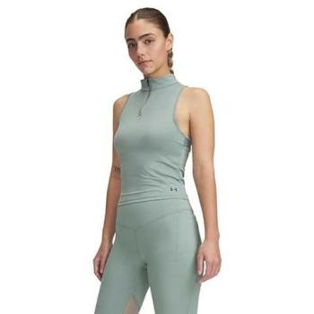 Under Armour Vanish Elite Women's Sleeveless Tee – Green Shimmer