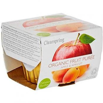 Clearspring Organic Apple and Apricot Puree