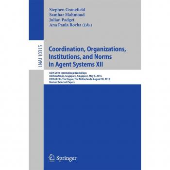Vitalsource Technologies, Inc. Coordination, Organizations, Institutions, And Norms In Agent Systems X