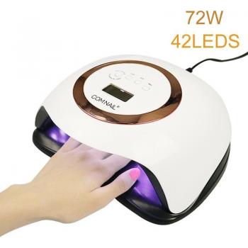 Doble secador de uñas, 120W, 60 LEDs, para todo tipo de esmalte en gel