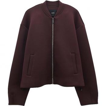 Someday Blouson Ukuya weite Passform Scuba Optik