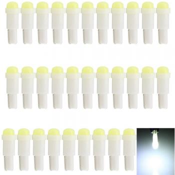 Luces de instrumentación SMD 12 V, 20 lm, paquete de 30 unidades, blanco