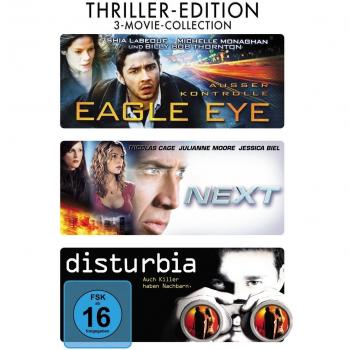 Disturbia / Eagle Eye / Next [3 DVDs]