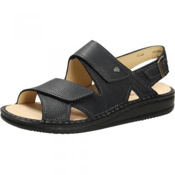 Men's Torford Leather Strap Sandals in Black – Clarks UK 8
