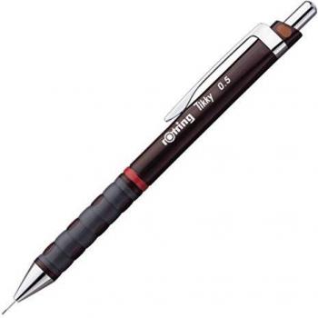 Rotring Tikky porte-mines fin 0,5 mm Rouge Vin