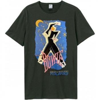 Serious Moonlight by David Bowie – Unisex XXL – Schwarzes T-Shirt – Erwachsene
