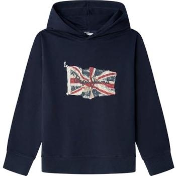 Pull Enfant Pepe Jeans Marine avec Motif Union Jack