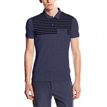 Manches Courtes Polo Odlo – Peacoat Shift X Mélange