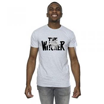 T-shirt The Witcher pour homme tête de loup