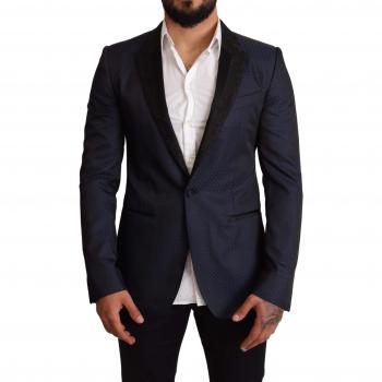 Dolce & Gabbana MARTINI Blazer Jacket in Blue