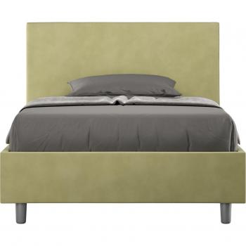 Cama Uno y Medio Plaza Verde Adele con Somier Acolchado 120x190