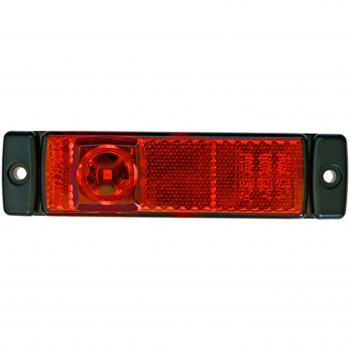 HELLA 2TM 008 645-651 LED Lichtscheibe rot