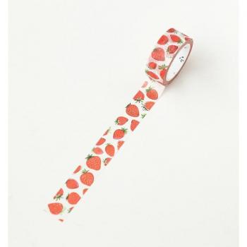 Hand-Painted Fruit Washi Tape Set