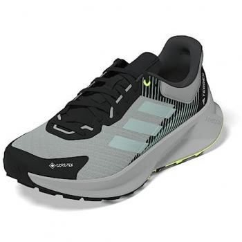 Adidas Terrex Soulstride Flow GTX GORE‑TEX Laufschuhe Damen, Farbe Grau, 36 / 23