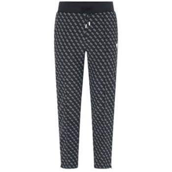 Pantaloni Da Tuta Guess Z2BB05 K7122 Nero/Verde Regular Fit