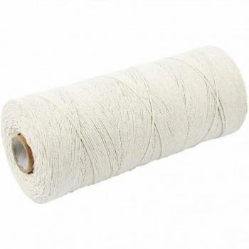 Ficelle de coton L 700 m Naturel clair 12/6 250 g