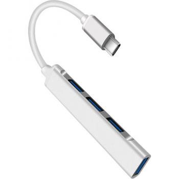Hub Type-C 3.1 4 en 1 pour PC et appareils mobiles