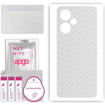 Film Revestimiento Transparentes Carbono para Infinix Hot 30 Play