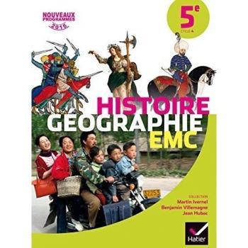 Histoire Géographie Enseignement moral et civique 5e : Manuel de l'élève