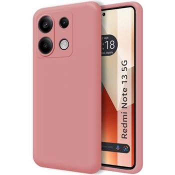 Funda Silicona Líquida Ultra Suave Rosa para Xiaomi Redmi Note 13 5G