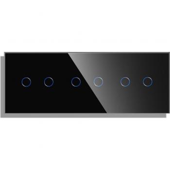 Panel de Control Táctil Triple 86×229 mm