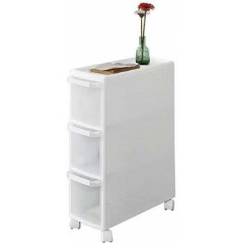 SoBuy FRG41-K-W Plastic Storage Drawer Unit