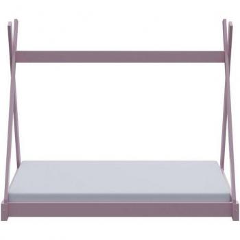 Rosärotti 160x80 – HAGO Montessori Spielbett in Zeltform