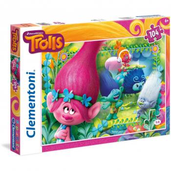 Set puzzle Trolls 104 elementi