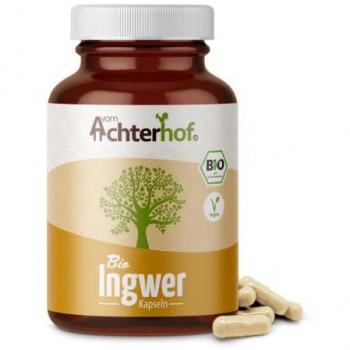 Bio Kapseln mit Ingwer (160 Stück)