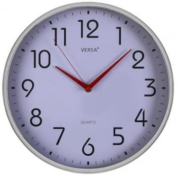 Reloj Cuarzo Pop Blanco para Paredes, 4×30×30 cm