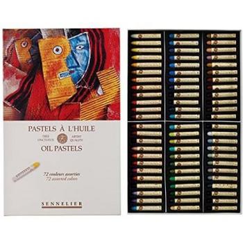 Sennelier 72 pastels à l'huile en carton