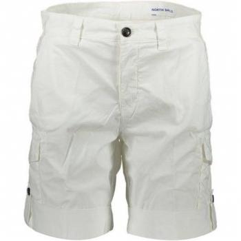 Pantaloncini cargo in cotone North Sails Bianchi Taglia 46