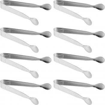 Stainless Steel Sugar Cube Tongs Set of 8