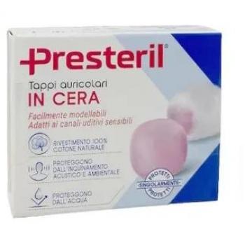 Corman Spa Presteril Tappi Auricolari Cera – 20 pezzi
