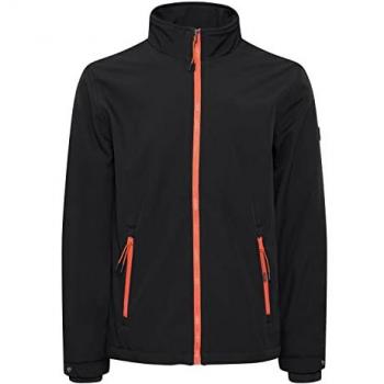 FQ1924 Herren Softshelljacke Black Beauty Funktionsjacke Gr. XXXL