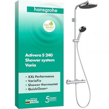 Sistema de Ducha EcoSmart Hansgrohe Activera S