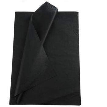 Tissue Paper, 50x70 cm, 14 g, Black, 25 Sheet, Eco-Friendly