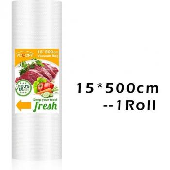 Rouleaux de sacs de conservation sous vide 12-28x500cm, sans BPA