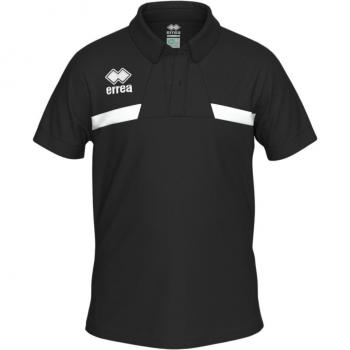 Unisex Polo-Shirt Errea Melvin Schwarz L