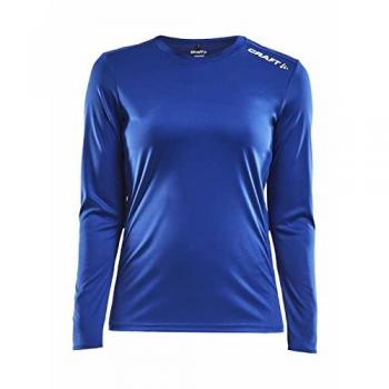 Craft Rush Women's Long Sleeve T-Shirt in Cornflower Blue