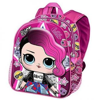 Mochila 3D + Estuche LOL Surprise