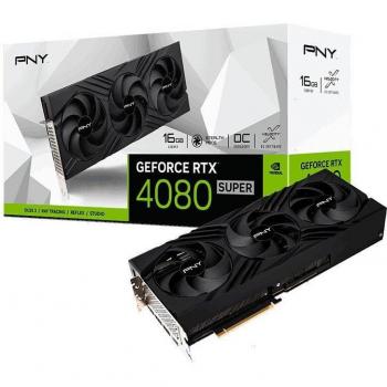PNY GeForce RTX 4080 SUPER VERTO OC triple ventilateur 16 Go GDDR6X DLSS3